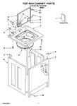 Diagram for 01 - Top And Cabinet Parts