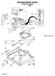 Diagram for 07 - Machine Base Parts