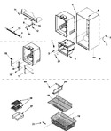 Diagram for 07 - Interior Cabinet & Freezer Shelves