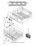 Diagram for 09 - Upper And Lower Rack Parts