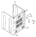 Diagram for 03 - Cabinet-rear