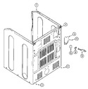 Diagram for 04 - Cabinet-rear