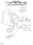 Diagram for 03 - Oven Parts