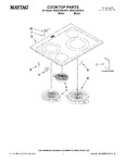 Diagram for 01 - Cooktop Parts