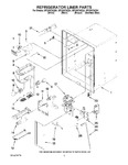 Diagram for 02 - Refrigerator Liner Parts