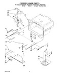 Diagram for 06 - Freezer Liner Parts