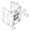 Diagram for 04 - Cabinet-rear (dryer)