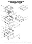 Diagram for 03 - Refrigerator Shelf Parts