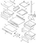 Diagram for 11 - Shelves & Accessories