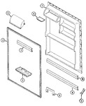 Diagram for 04 - Fresh Food Inner Door