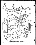Diagram for 06 - Lower Oven Cabinet Assy