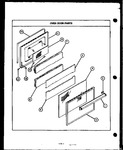 Diagram for 05 - Oven Door Parts