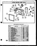 Diagram for 10 - Upper Control Panel Parts
