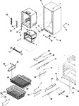 Diagram for 06 - Interior Cabinet & Freezer Shelves