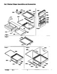 Diagram for 03 - Deli, Shelves Crisper Assemblies & Acs