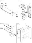Diagram for 11 - Refrigerator Door, Trim And Handles