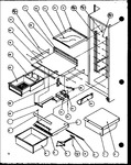 Diagram for 14 - Ref Shelving And Drawers