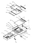 Diagram for 15 - Ref Shelving And Drawers