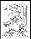 Diagram for 14 - Ref Shelving And Drawers