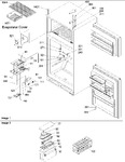 Diagram for 03 - Door Hinges, Freezer & Accessories