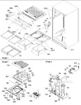 Diagram for 06 - Interior Cabinet & Drain Block Assy