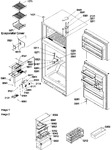 Diagram for 03 - Door Hinges, Freezer Shelf