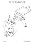 Diagram for 01 - Top And Console Parts