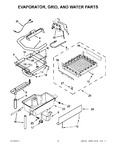 Diagram for 02 - Evaporator, Grid, And Water Parts