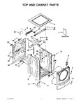 Diagram for 01 - Top And Cabinet Parts