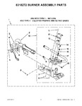 Diagram for 04 - 8318272 Burner Assembly Parts