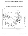 Diagram for 06 - 8576353 Burner Assembly Parts