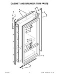 Diagram for 03 - Cabinet And Breaker Trim Parts