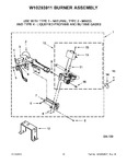 Diagram for 06 - W10293911 Burner Assembly