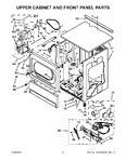 Diagram for 04 - Upper Cabinet And Front Panel Parts