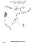 Diagram for 07 - Upper Wash And Rinse Parts