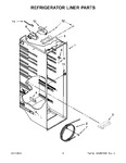 Diagram for 03 - Refrigerator Liner Parts