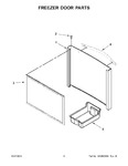 Diagram for 05 - Freezer Door Parts