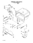 Diagram for 06 - Freezer Liner Parts