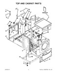 Diagram for 02 - Top And Cabinet Parts