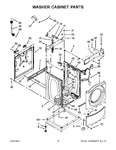 Diagram for 10 - Washer Cabinet Parts