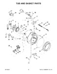 Diagram for 06 - Tub And Basket Parts