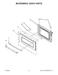 Diagram for 09 - Microwave Door Parts