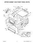 Diagram for 04 - Upper Cabinet And Front Panel Parts