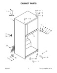 Diagram for 02 - Cabinet Parts