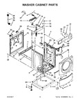Diagram for 07 - Washer Cabinet Parts