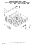 Diagram for 09 - Upper Rack And Track Parts