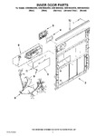 Diagram for 03 - Inner Door Parts