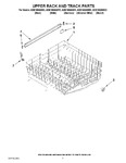 Diagram for 09 - Upper Rack And Track Parts