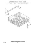 Diagram for 09 - Upper Rack And Track Parts