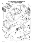 Diagram for 03 - Bulkhead And Blower Parts